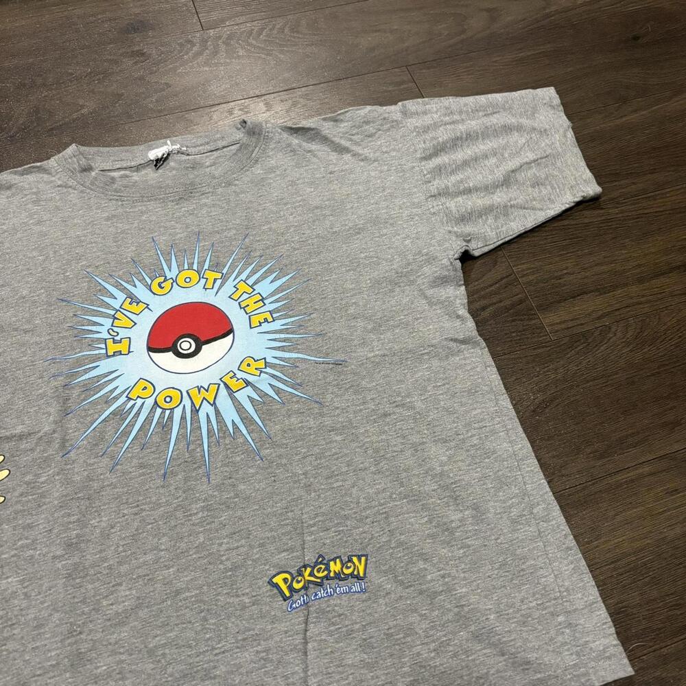 Vintage Pokemon Ive Got The Power Ash Ketchum T shirt